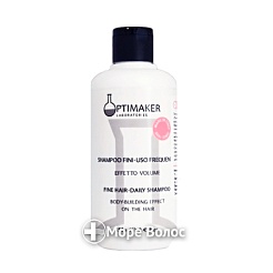 Шампунь для придания объёма волосам Shampoo Capelli Fini - Optima (Optimaker)