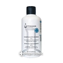 Успокаивающий шампунь для чувствительной кожи Shampoo Cute Sensibile - Optima (Optimaker)